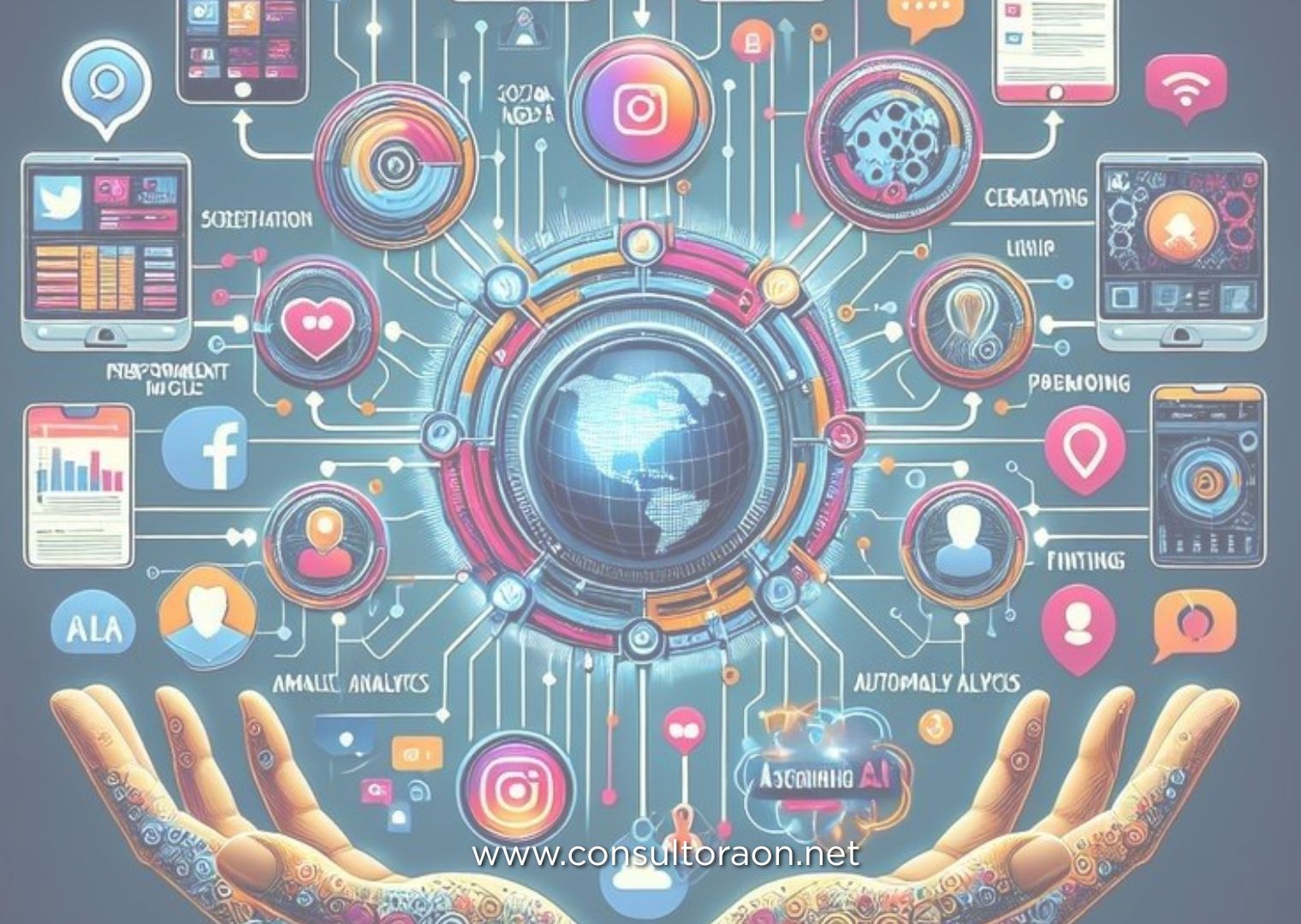 Contenido sobre aprendizaje y estrategias de marketing digital y difusión con inteligencia artificial