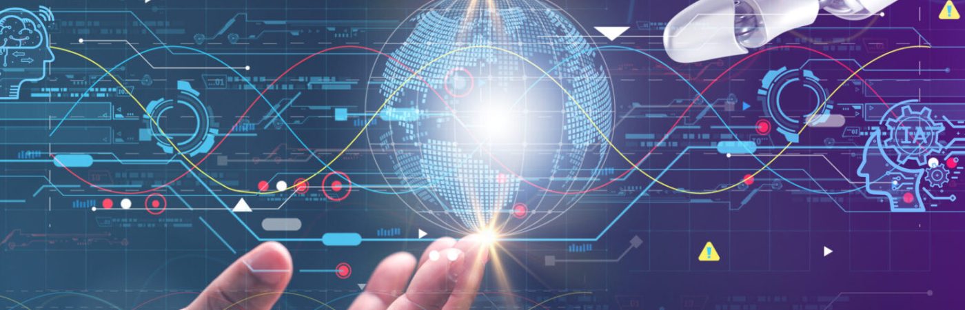 Ai chat GPT is bot to smart and Hitech to communicate with human. Ai connection to global cyber network to chat gpt concept. new technology in future can support all businesses to online in cyberspace